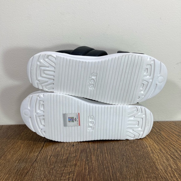 Ugg Zayne Double Strap Slingback Platform Sandal Womens Various Sizes Black NWOT - Picture 9 of 9